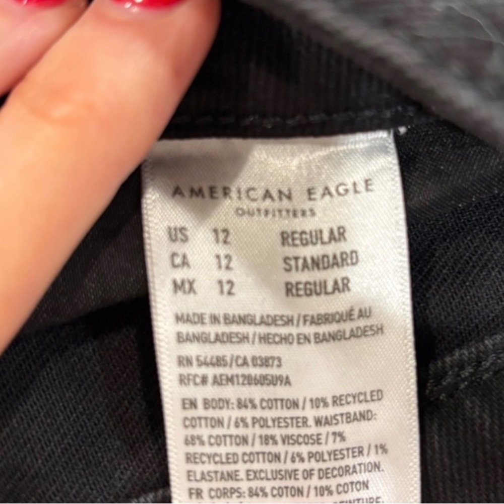 American Eagle Outfitters Black Jeans - Picture 4 of 4